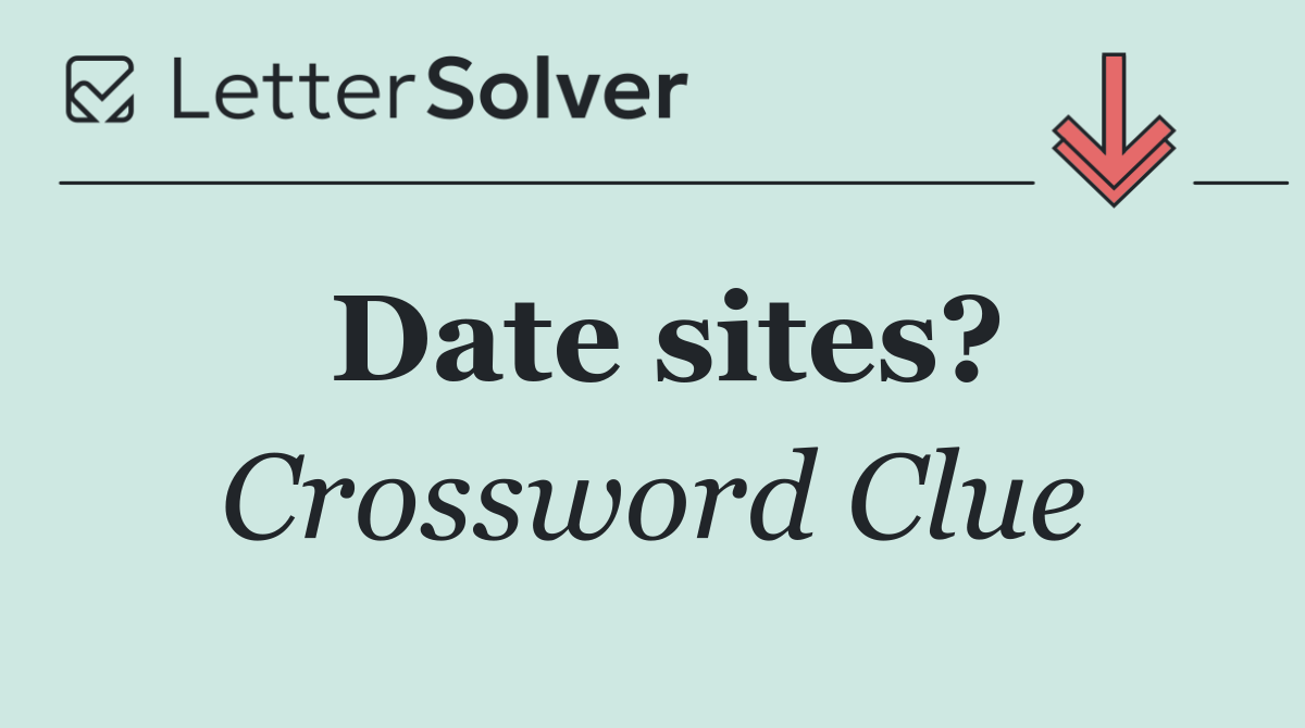 Date sites?