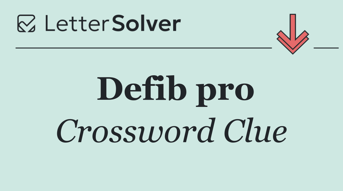 Defib pro