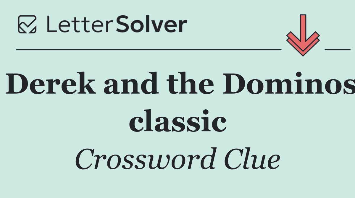 Derek and the Dominos classic