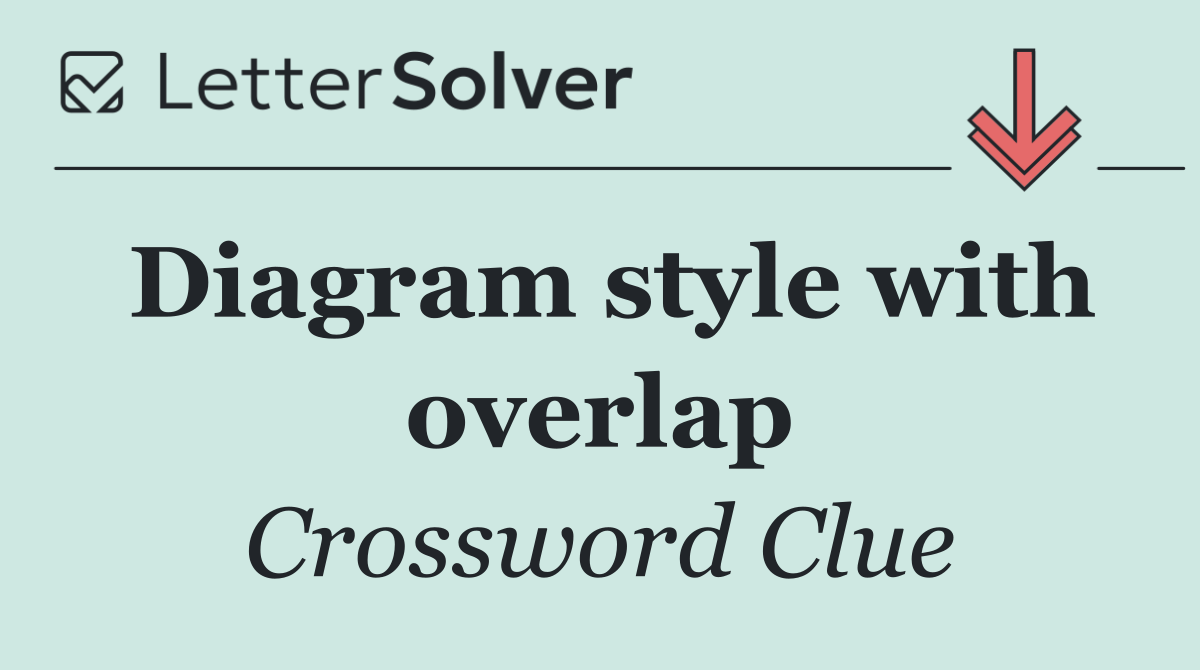 Diagram style with overlap