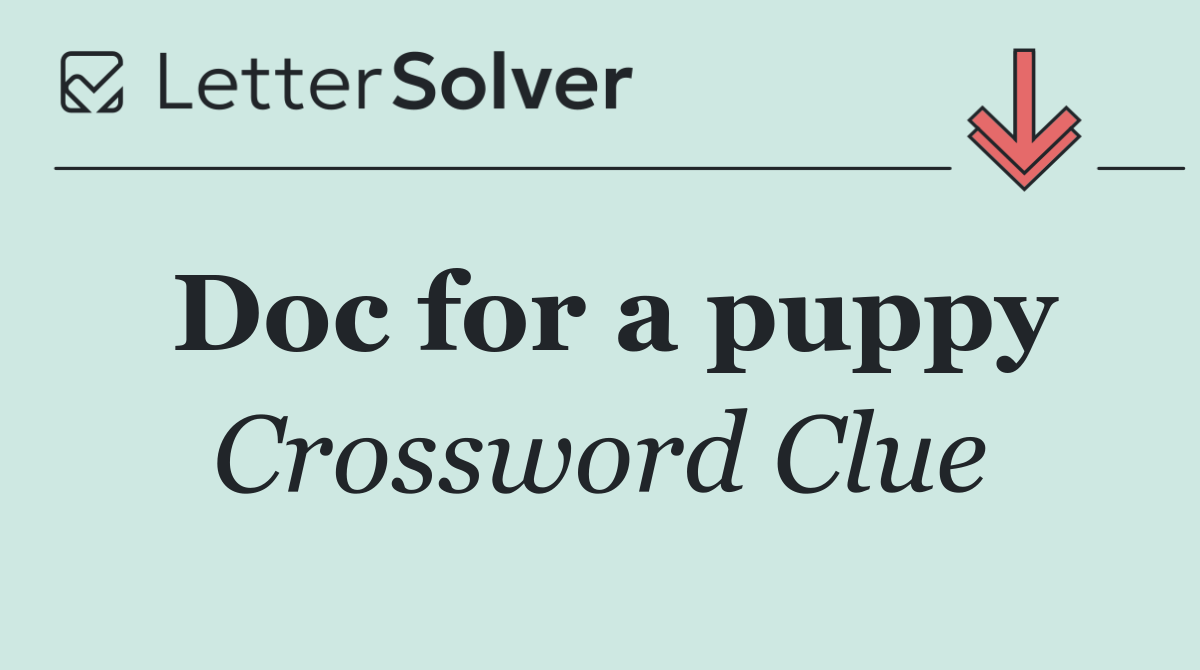 Doc for a puppy