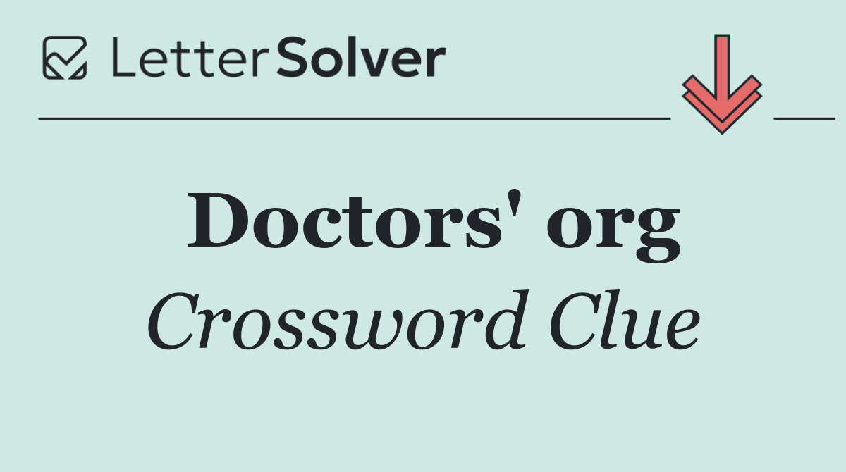 Doctors' org