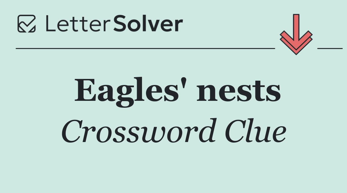 Eagles' nests