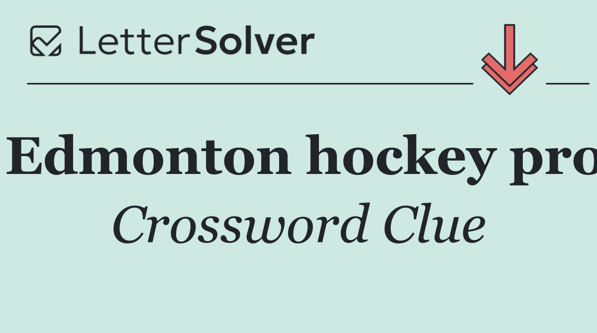 Edmonton hockey pro