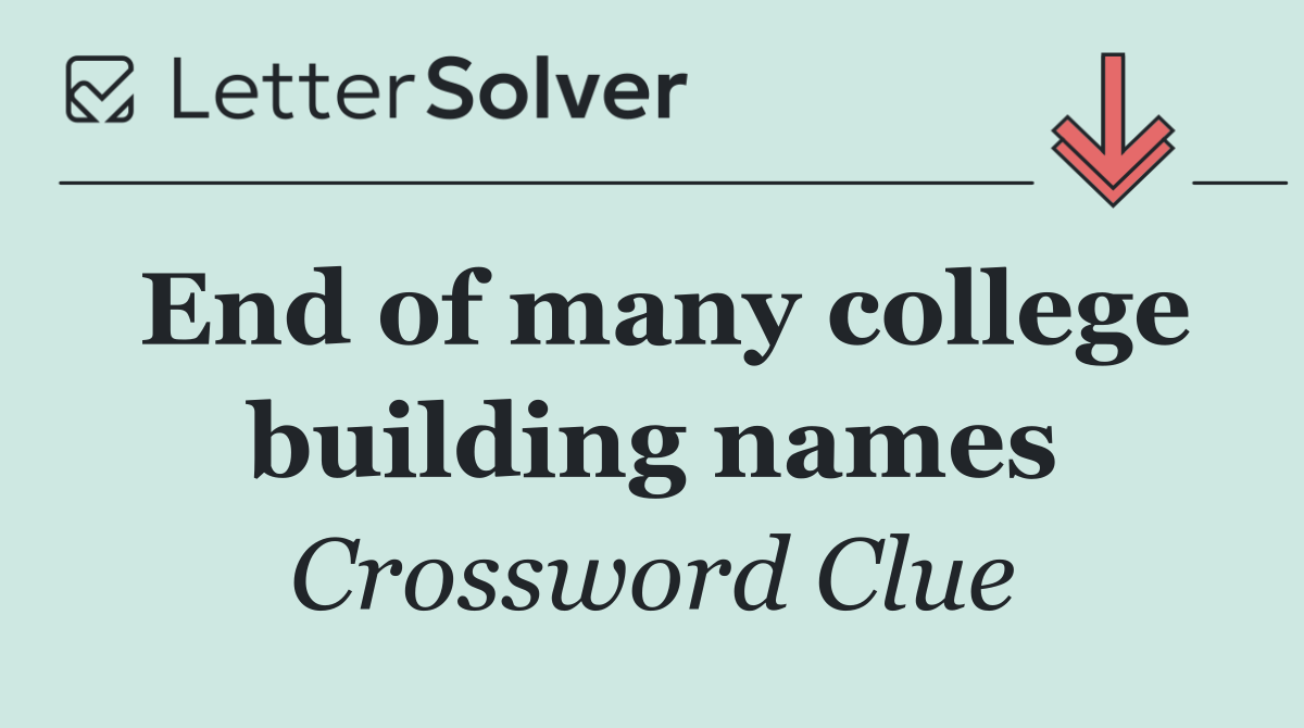 End of many college building names