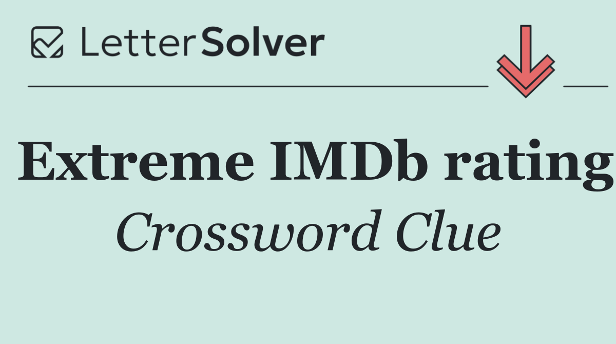 Extreme IMDb rating