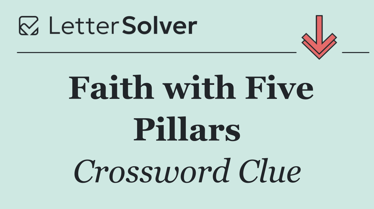 Faith with Five Pillars