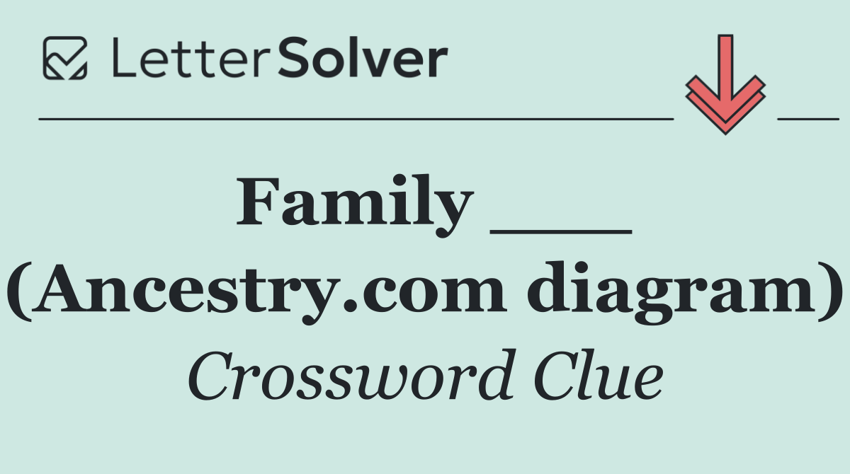 Family ___ (Ancestry.com diagram)