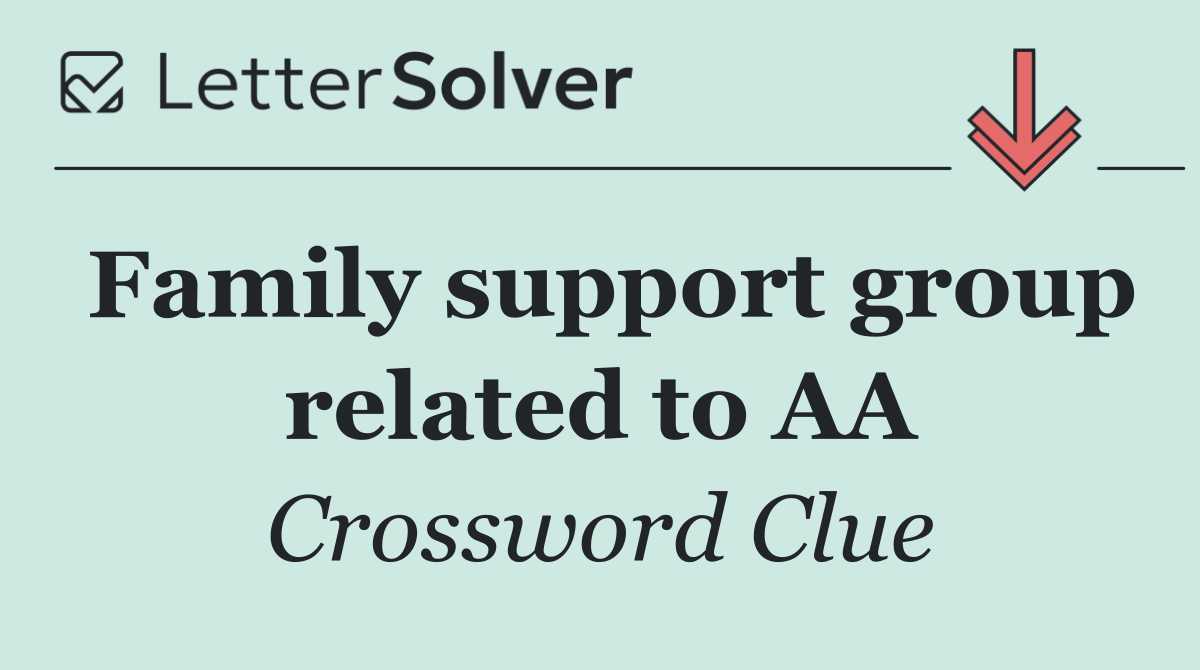 Family support group related to AA