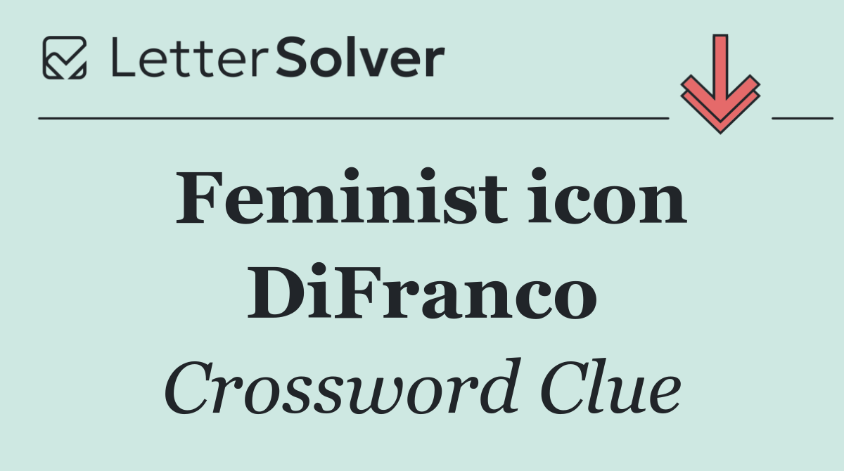 Feminist icon DiFranco