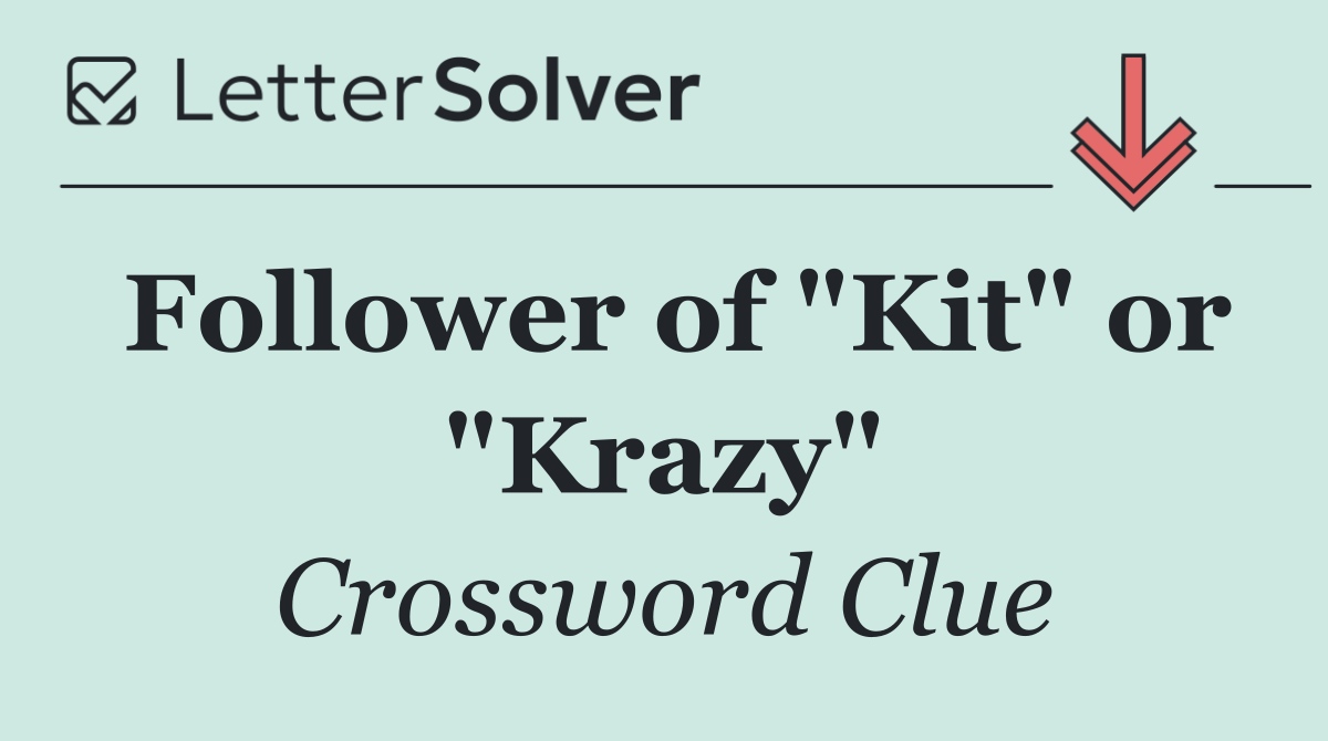 Follower of "Kit" or "Krazy"