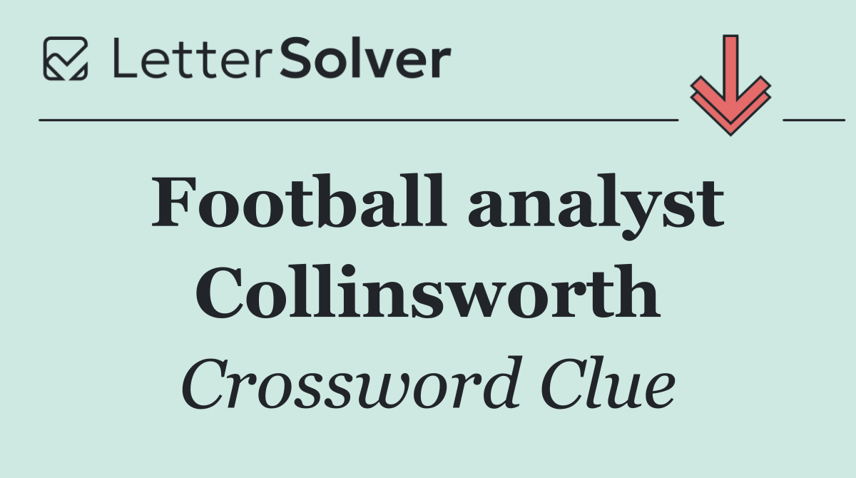Football analyst Collinsworth