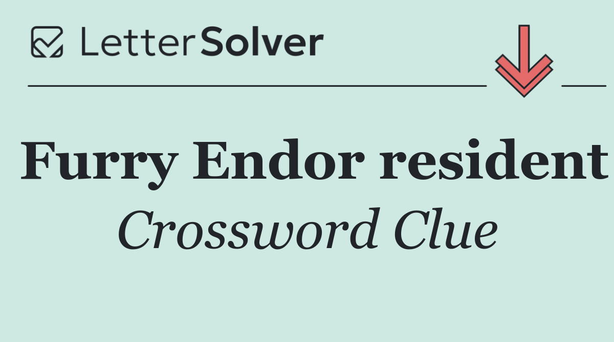Furry Endor resident