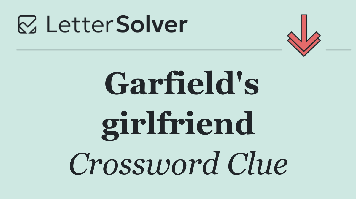 Garfield's girlfriend