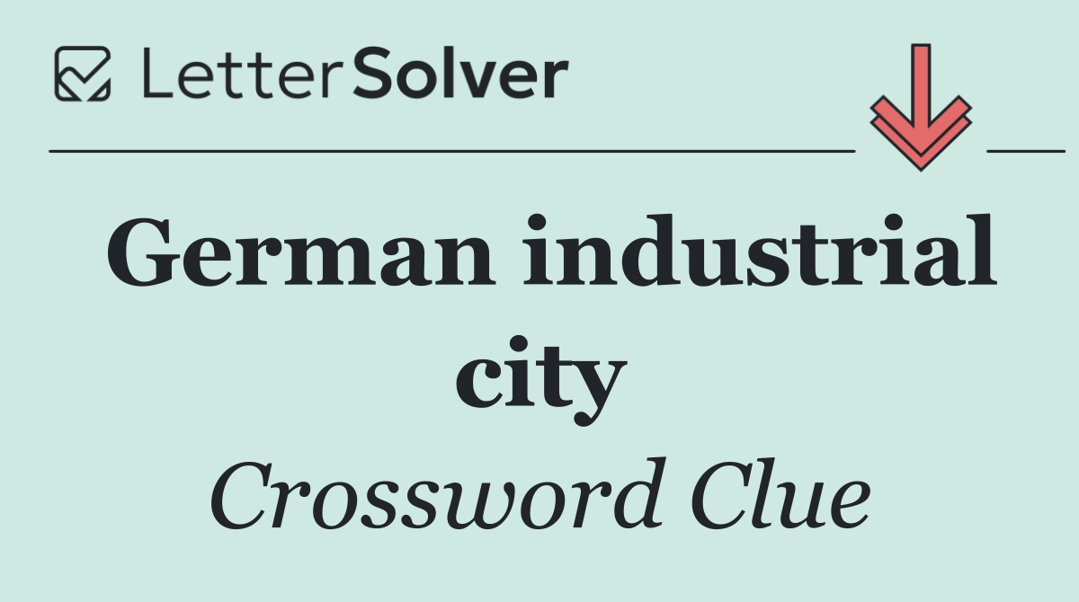 German industrial city