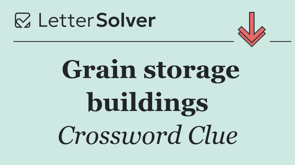 Grain storage buildings