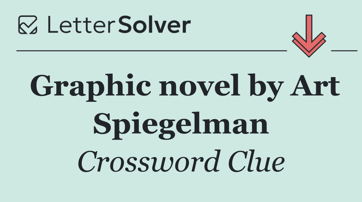 Graphic novel by Art Spiegelman