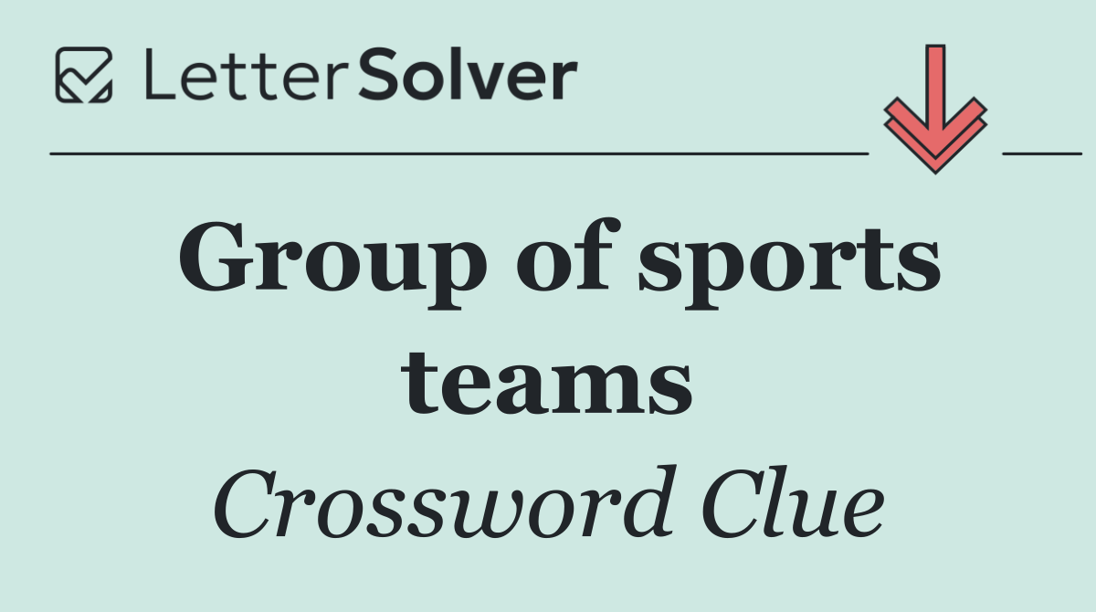 Group of sports teams