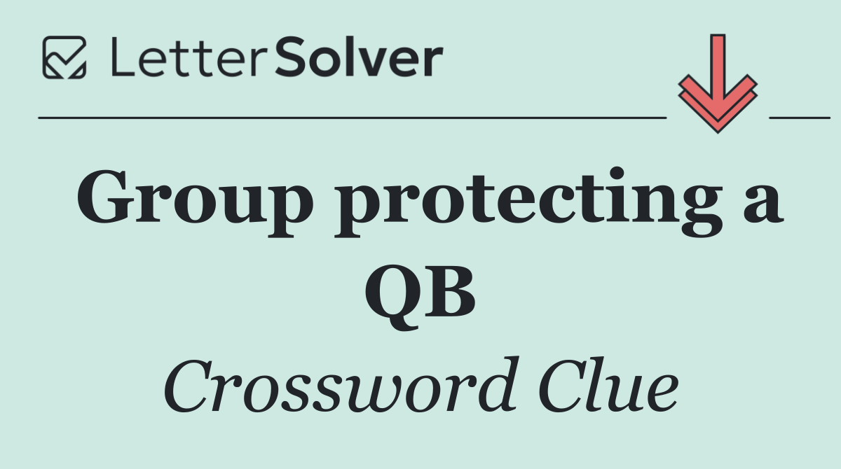 Group protecting a QB