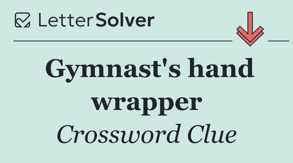 Gymnast's hand wrapper