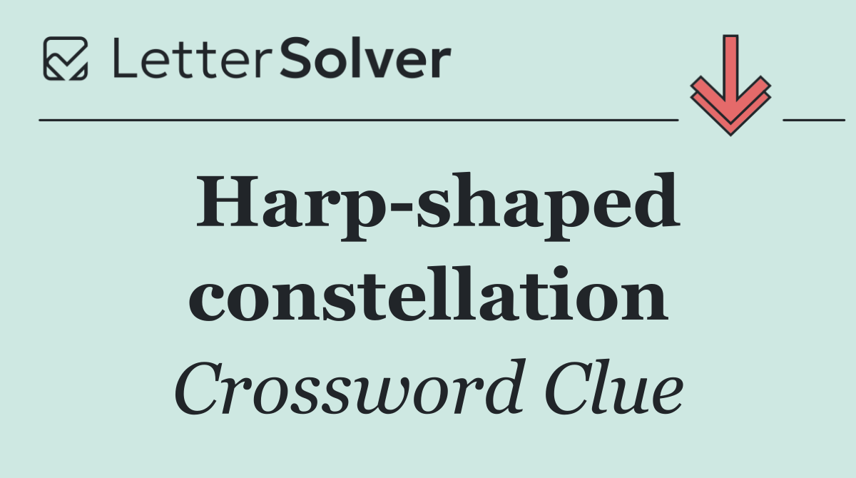 Harp shaped constellation