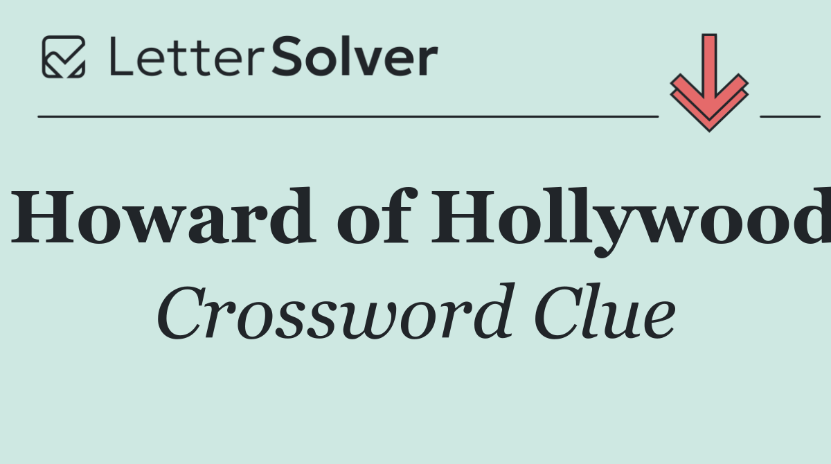 Howard of Hollywood