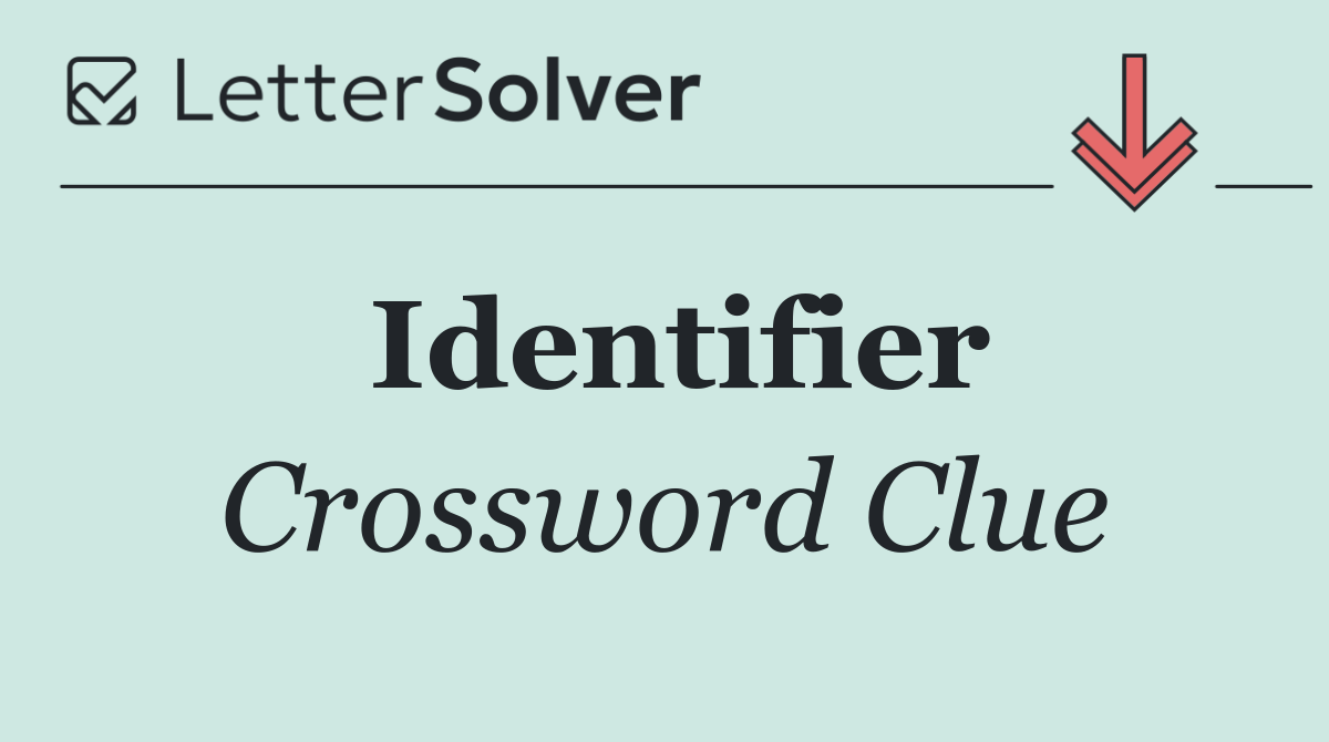 Identifier