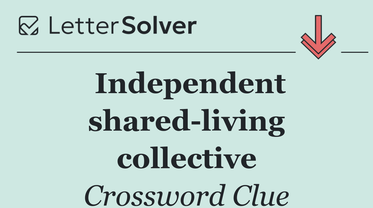 Independent shared living collective