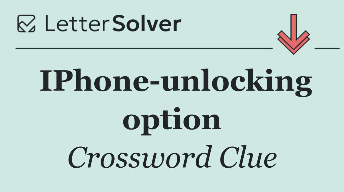 IPhone unlocking option