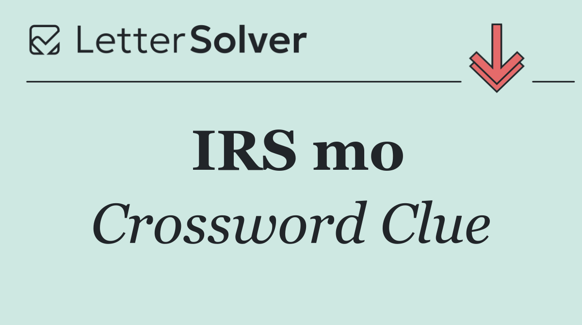 IRS mo