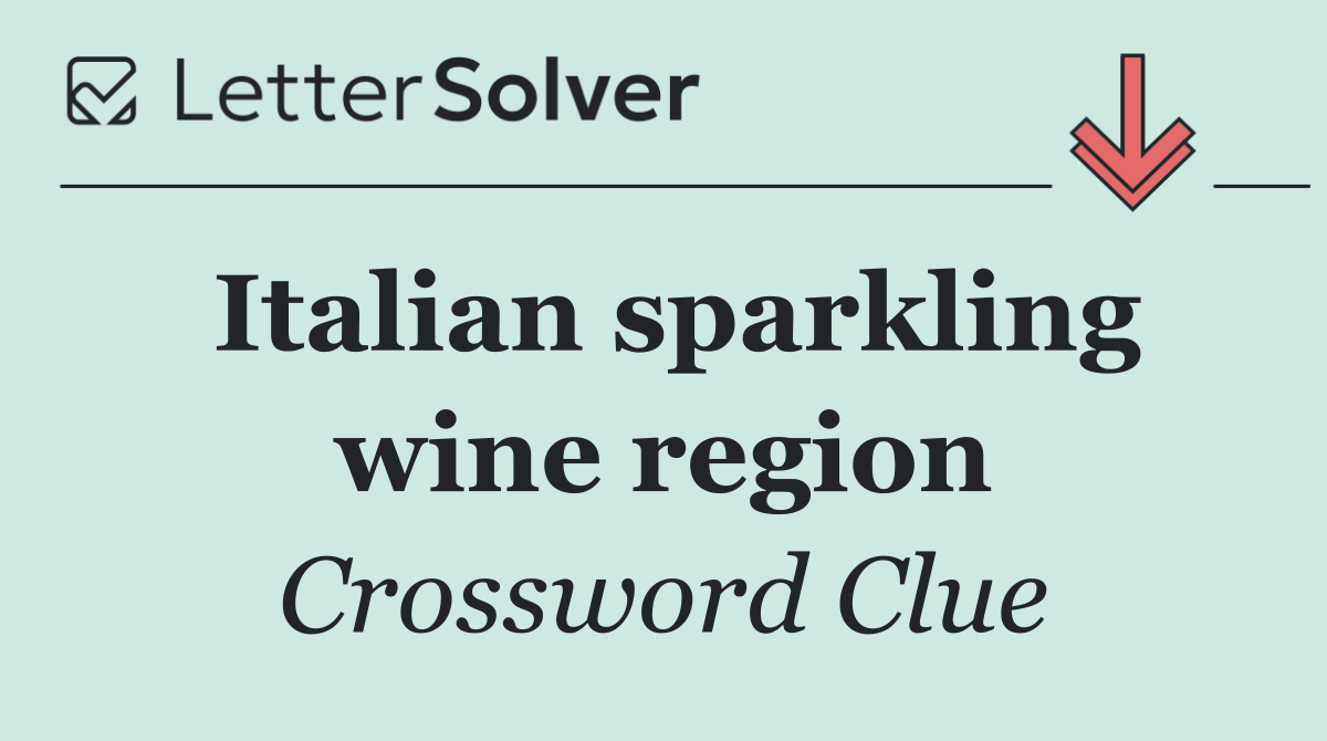 Italian sparkling wine region