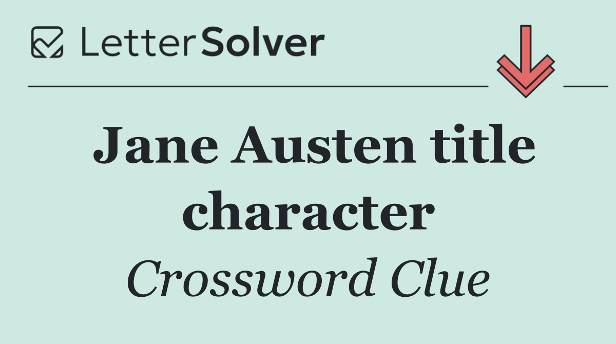 Jane Austen title character