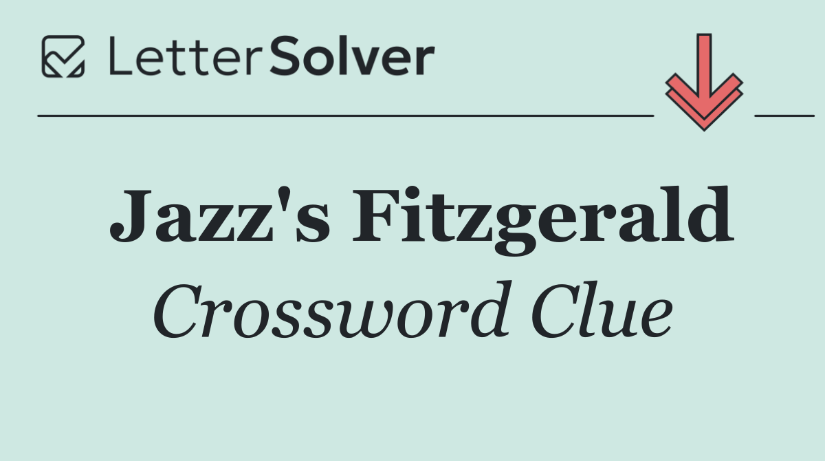 Jazz's Fitzgerald