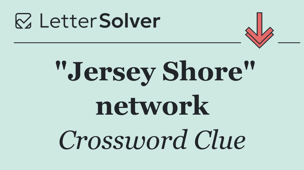 "Jersey Shore" network
