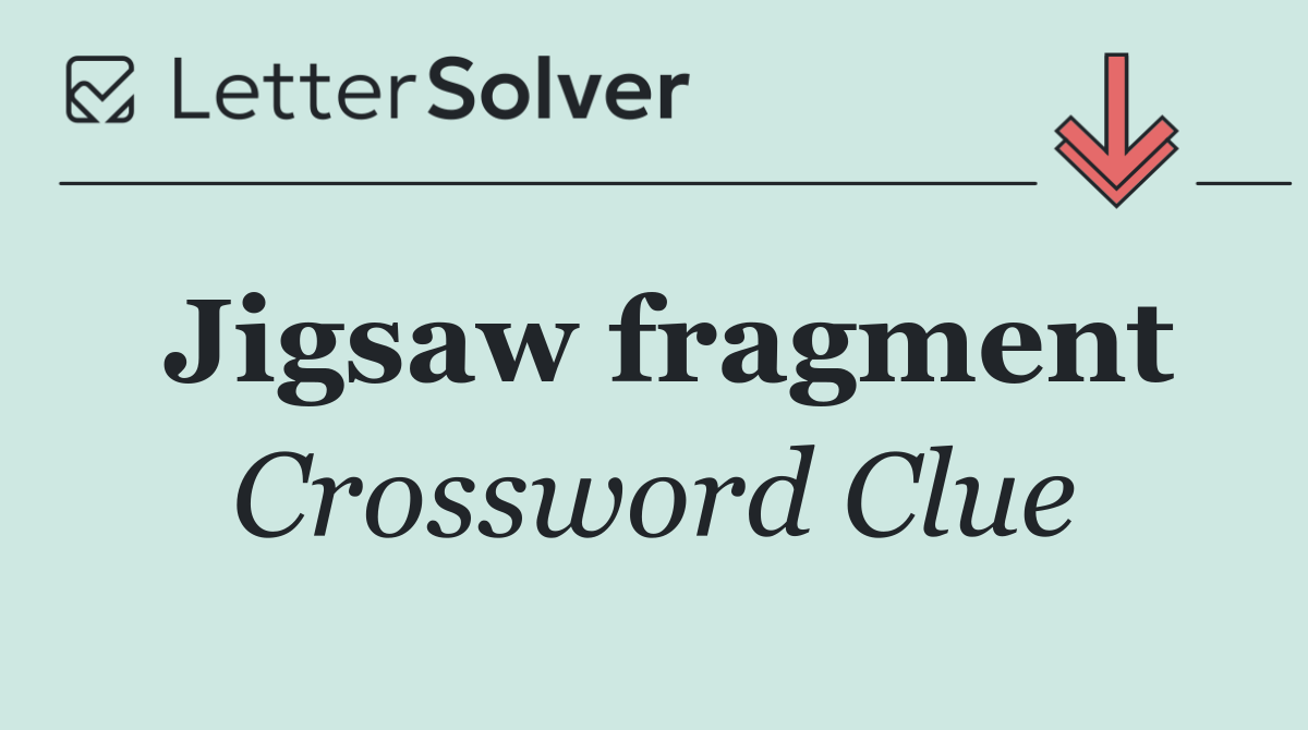 Jigsaw fragment