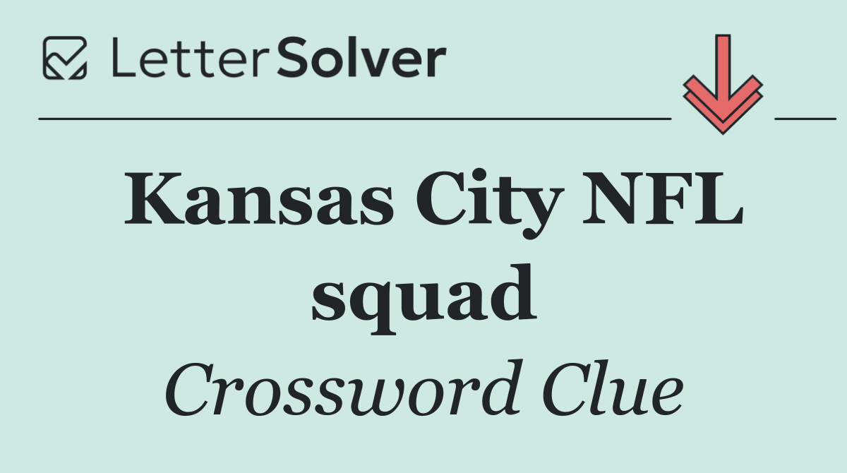 Kansas City NFL squad