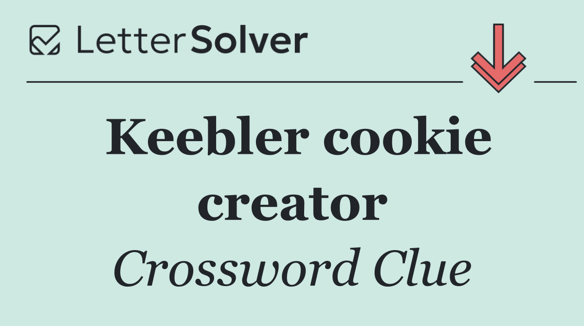 Keebler cookie creator