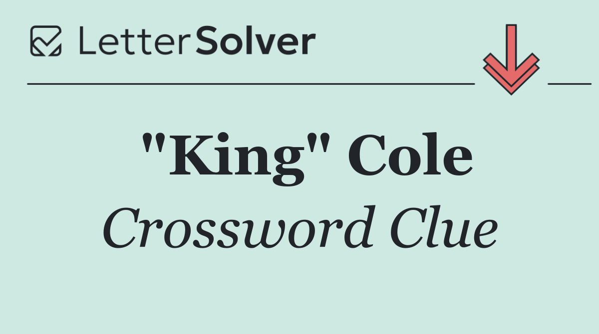"King" Cole