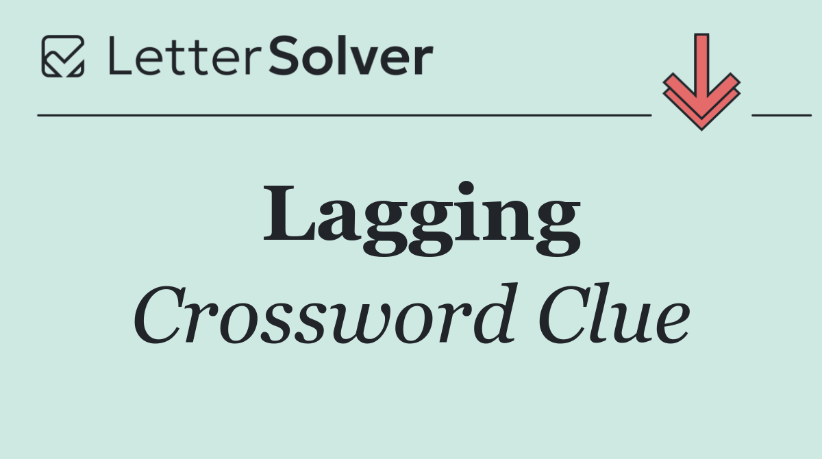 Lagging