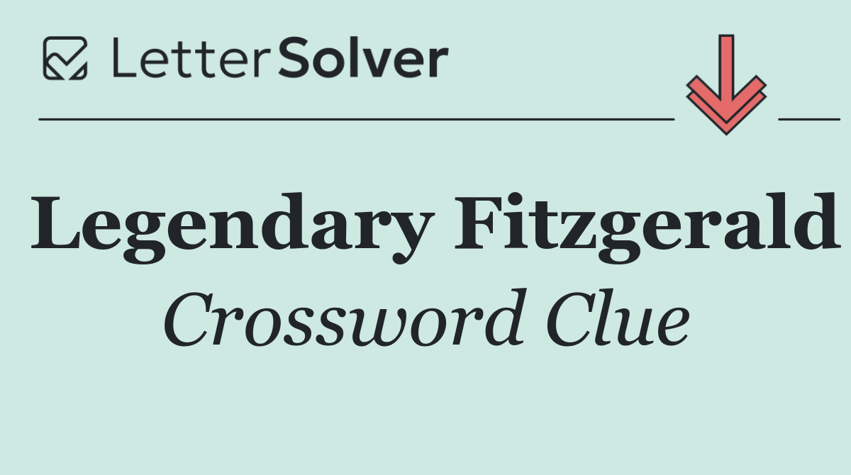 Legendary Fitzgerald