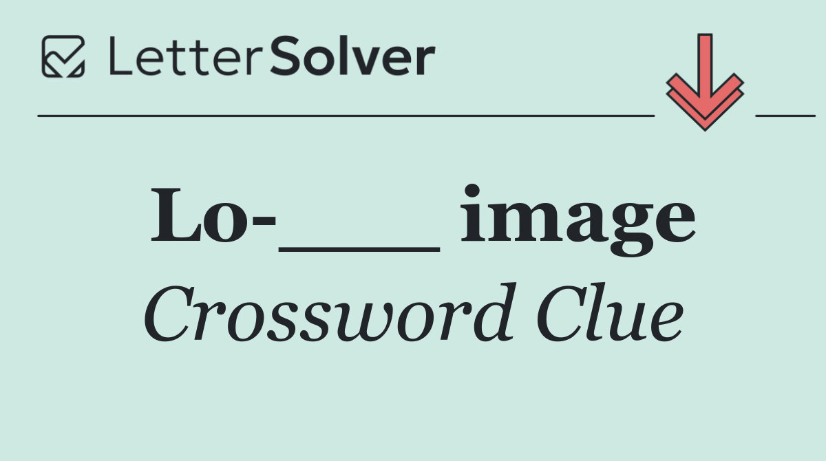 Lo ___ image