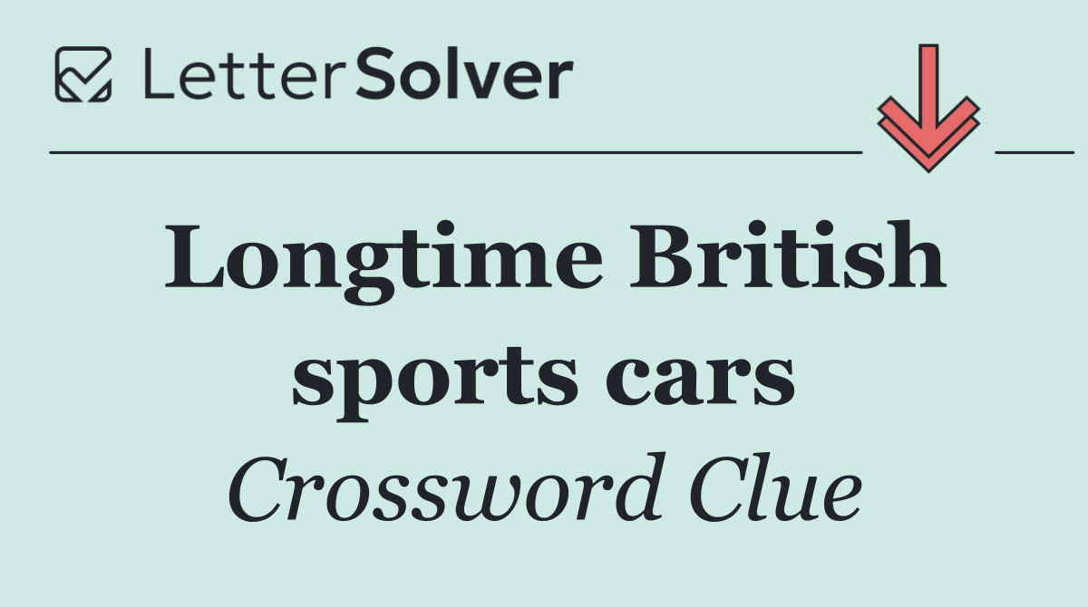 Longtime British sports cars