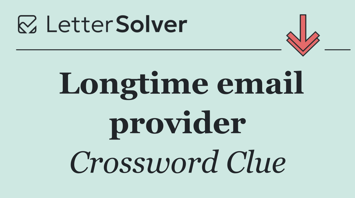 Longtime email provider