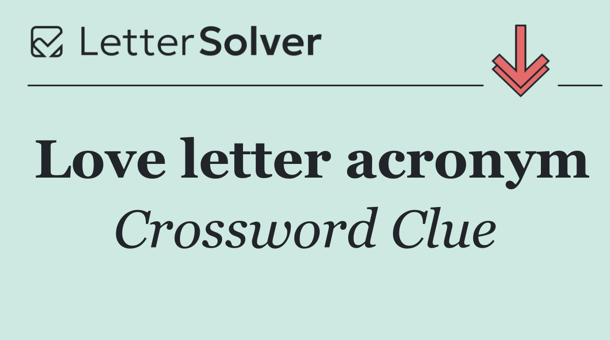 Love letter acronym
