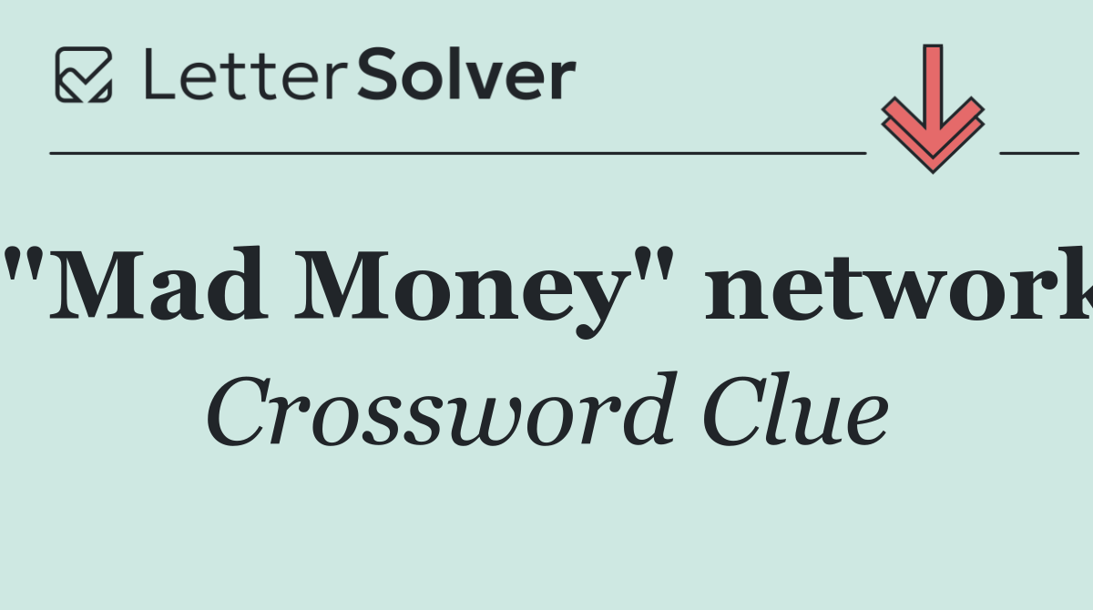 "Mad Money" network