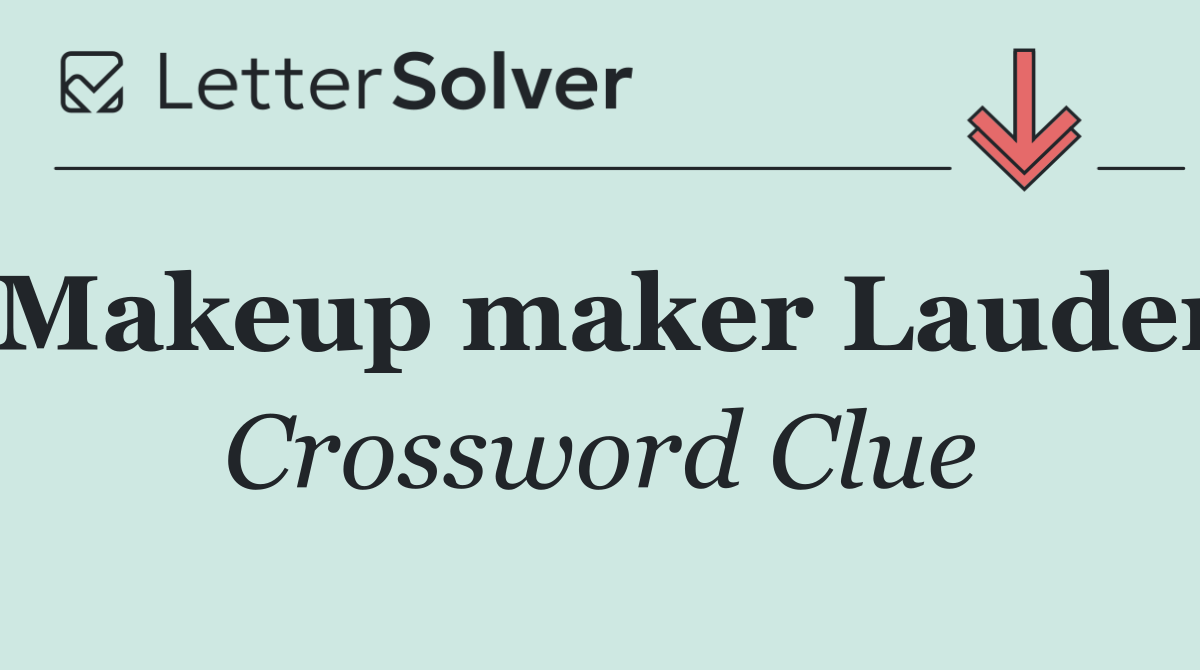 Makeup maker Lauder