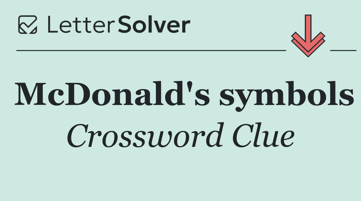 McDonald's symbols