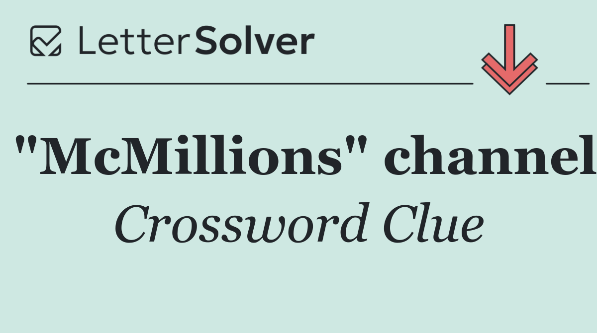 "McMillions" channel