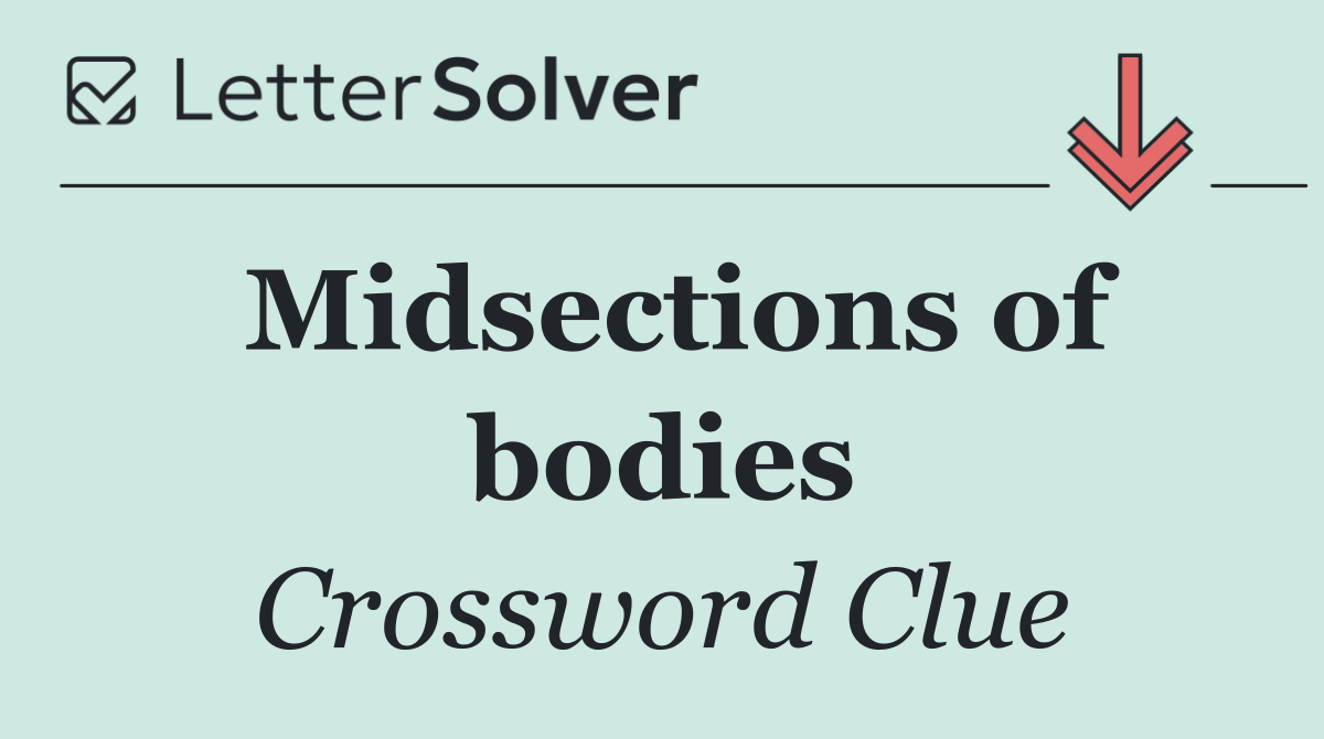 Midsections of bodies