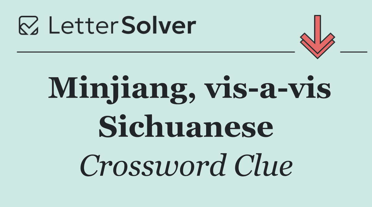 Minjiang, vis a vis Sichuanese